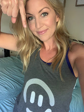 Load image into Gallery viewer, pop.in Smiley Face Women's Flowy Tank Top by Bella