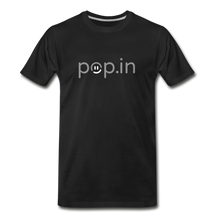 Load image into Gallery viewer, pop.in logo Men's Premium T-Shirt - black
