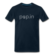 Load image into Gallery viewer, pop.in logo Men's Premium T-Shirt - deep navy