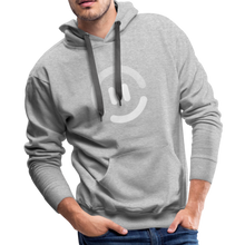Load image into Gallery viewer, pop.in Smiley Face Men’s Premium Hoodie - heather gray