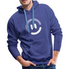 Load image into Gallery viewer, pop.in Smiley Face Men’s Premium Hoodie - royalblue
