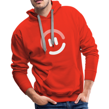 Load image into Gallery viewer, pop.in Smiley Face Men’s Premium Hoodie - red