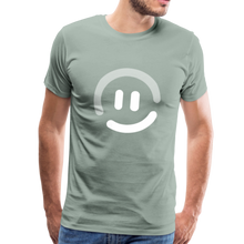 Load image into Gallery viewer, pop.in Smiley Face Men's T-Shirt - steel green