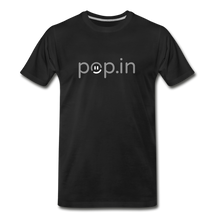 Load image into Gallery viewer, pop.in logo Men&#39;s Premium T-Shirt - black
