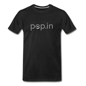 pop.in logo Men's Premium T-Shirt - black