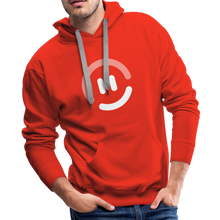 Load image into Gallery viewer, pop.in Smiley Face Men’s Premium Hoodie - red
