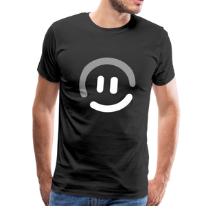 pop.in Smiley Face Men's T-Shirt - black