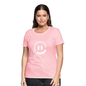 pop.in Smiley Face Women’s T-Shirt - pink
